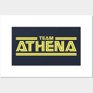 Team Athena Posters and Art